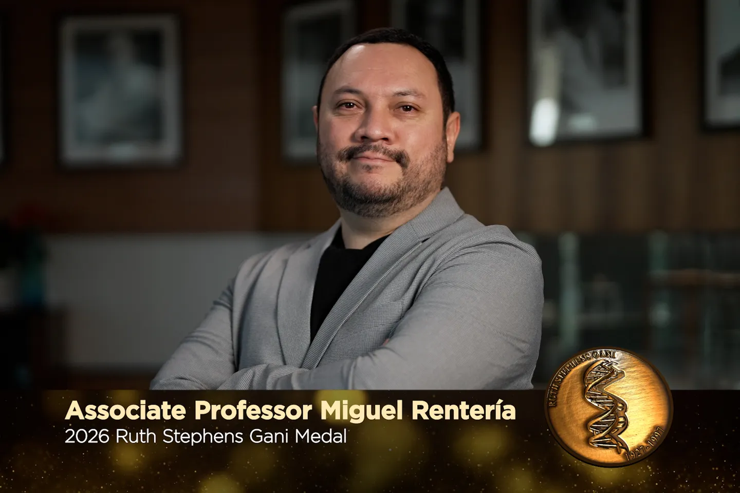 Leading genetics researcher recognised with prestigious Australian Academy of Science award