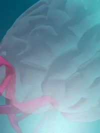 The Neurogenetics and Dementia Research Group - DNA and a brain graphic
