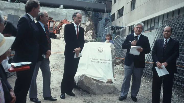 Bancroft building construction begins