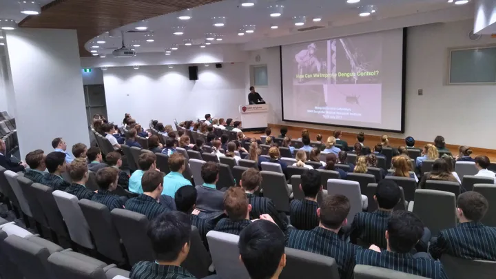 High school lecture series