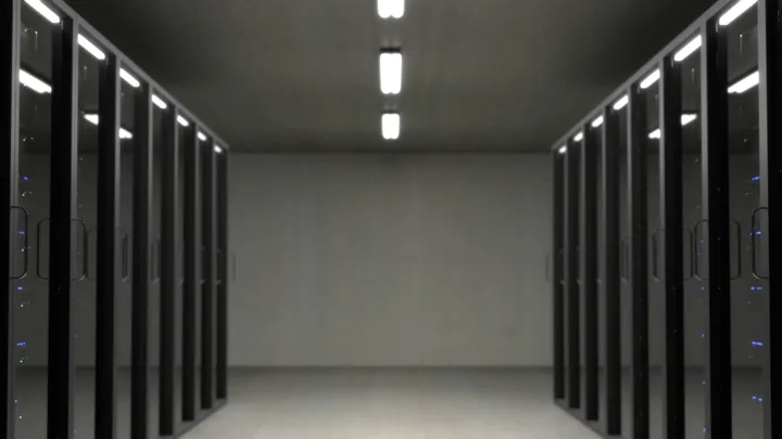 An extensive server bank