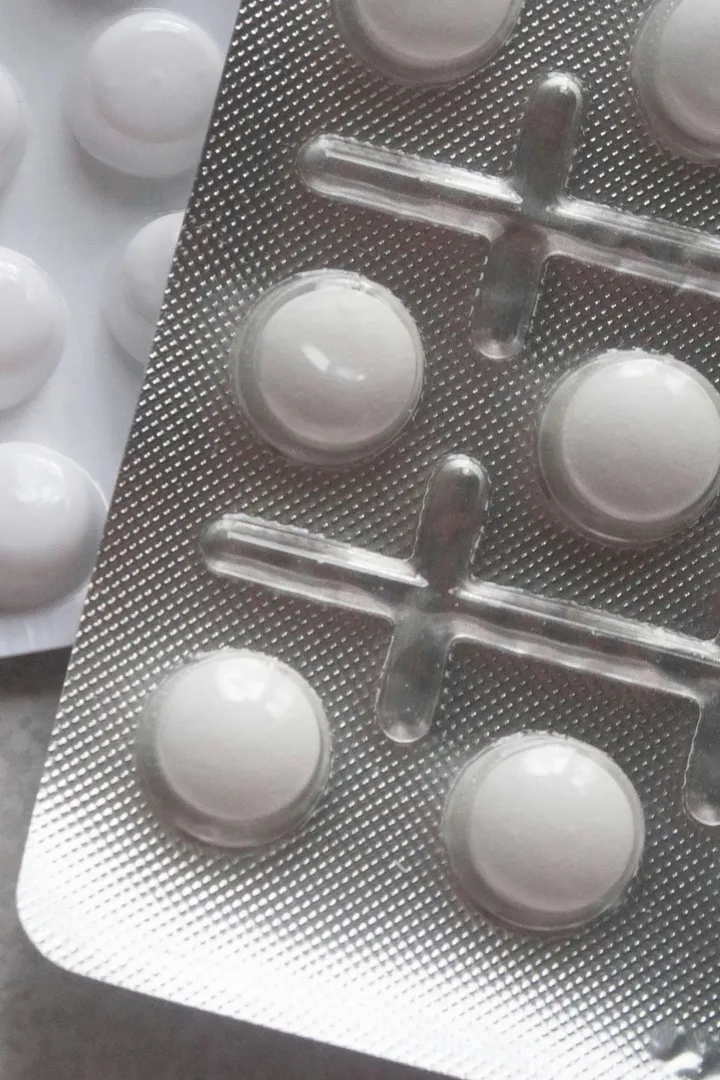 Aspirin pills