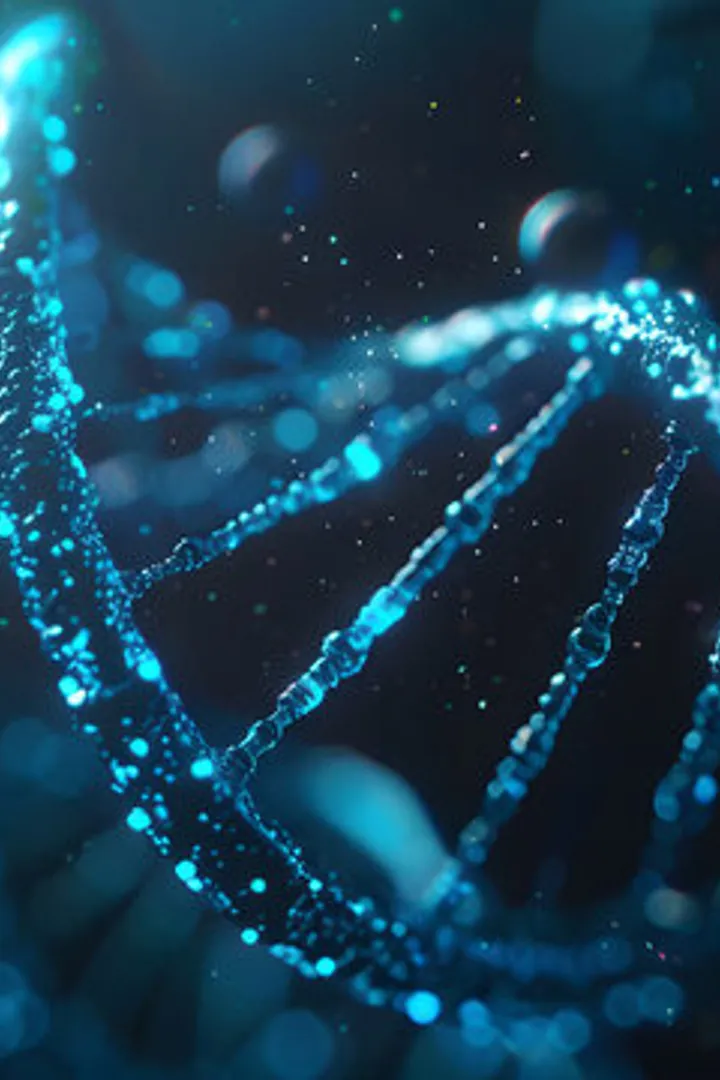 A DNA helix