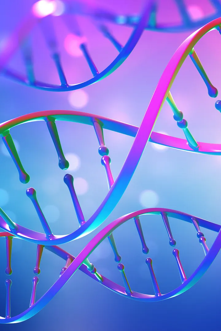 A DNA graphic