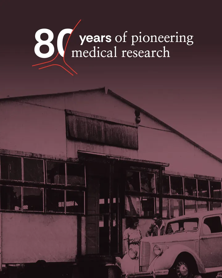 QIMR Berghofer 80 year logo