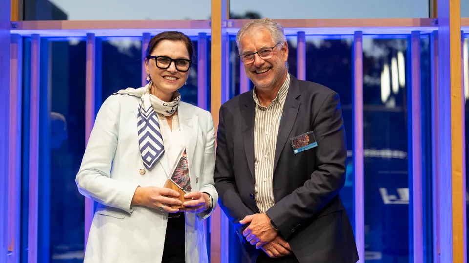Professor Fabienne Mackay recognised for ethics and integrity in leadership