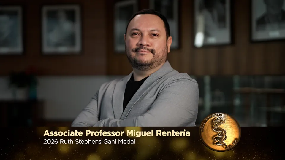 Leading genetics researcher recognised with prestigious Australian Academy of Science award